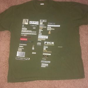Cool supreme cutouts tee! 100% authentic